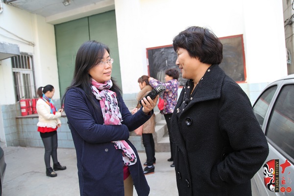 記者曉雪采訪(fǎng)《醫(yī)圣傳奇》張母飾演者尚小雙