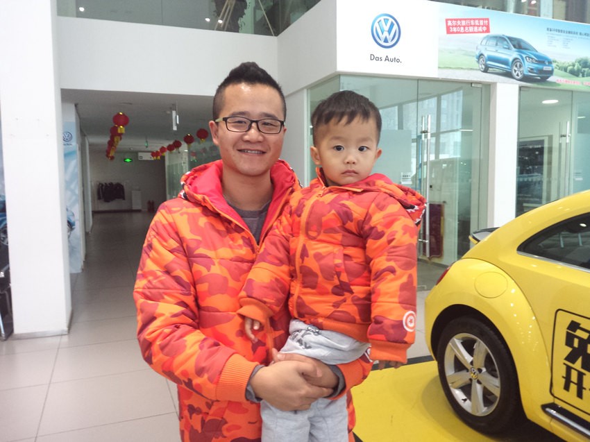 父子同款，瞧這給美的！