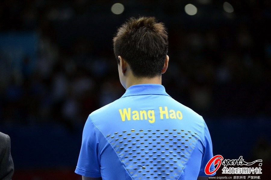 乒乓球男單決賽 王皓亮相 乒乓球男單決賽 王皓亮相