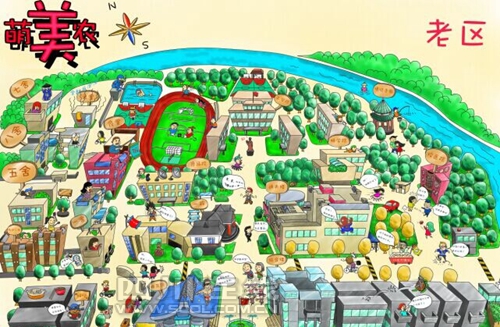 學(xué)長手繪萌版校園地圖 卡通人物帶你"逛"川農(nóng) 學(xué)長手繪萌版校園地圖 卡通人物帶你"逛"川農(nóng)