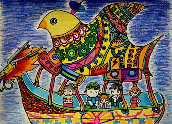 (工一小)張孟凡《雷達(dá)、紅外線探測(cè)無人救助飛船》輔導(dǎo)教師：時(shí)尹航