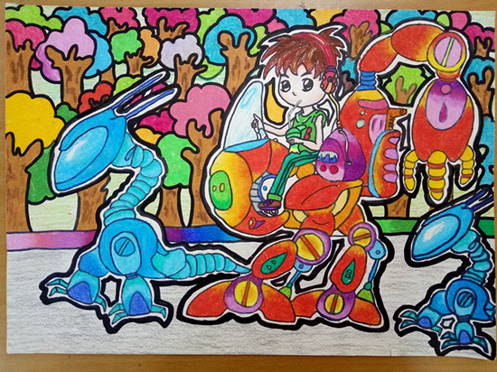 韓恩源《智能行走觀光機(jī)器人》輔導(dǎo)教師：時(shí)尹航（工一?。? oldsrc=