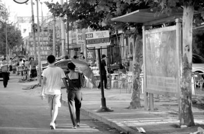 事發(fā)地點(diǎn)已被清理干凈。京華時(shí)報(bào)記者趙思衡攝