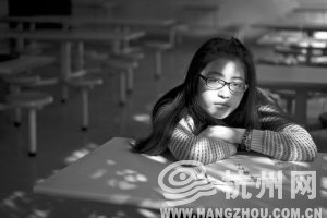 　筆試面試都過了最終沒被錄取，讓胡格格非常失落。 記者 陳中秋 攝