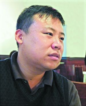 來自廣東的留學(xué)生馬博打算回國就業(yè)。（陳安 攝）