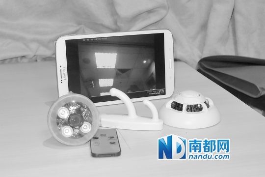 香港民建聯(lián)從市面購(gòu)買(mǎi)到的偷拍儀器。