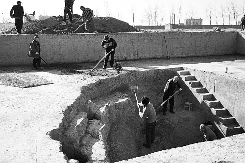 洛陽：洛倉遺址面積相當(dāng)于50個標準足球場