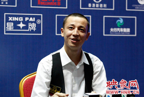 發(fā)布會上，中國業(yè)余選手帕如克很期待下一句的比賽