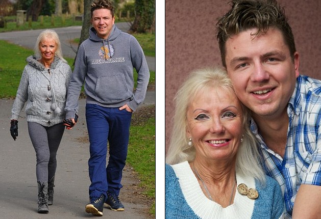 英67歲老婦隆胸后與29歲小伙相戀 英67歲老婦隆胸后與29歲小伙相戀