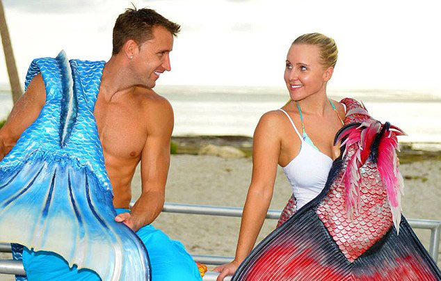 "美人魚(yú)情侶"的唯美愛(ài)情 "美人魚(yú)情侶"的唯美愛(ài)情