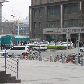 邯鄲運(yùn)鈔車(chē)命案現(xiàn)場(chǎng)