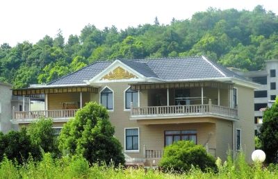 江西宜春，氣功大師王林在樟竹路紫薇山莊旁的別墅。圖/CFP