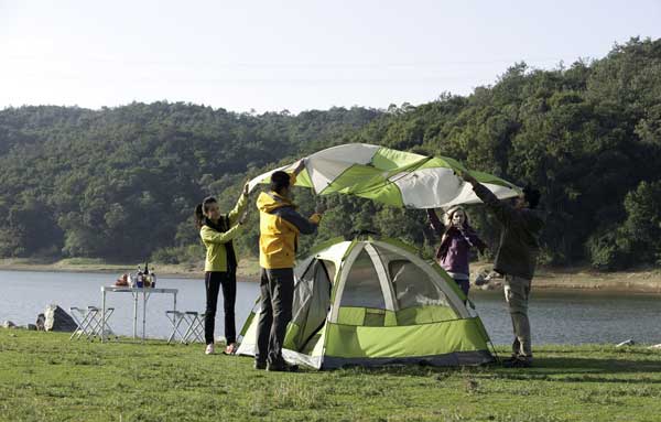 京郊最有情趣的露營地 京郊最有情趣的露營地