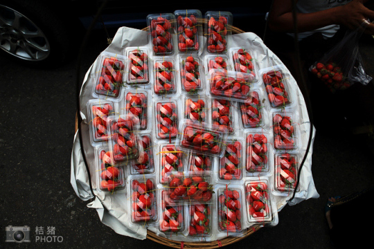 緬甸，繽紛的街邊平民小吃