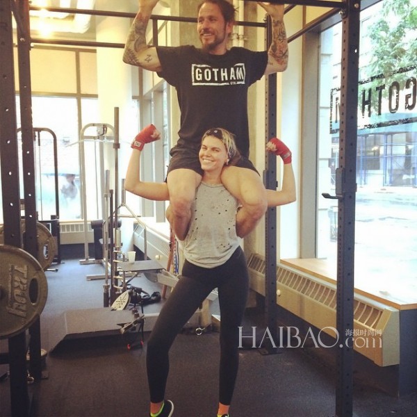 超?，旣惸取ち詹?(Maryna Linchuk) 近期健身私照