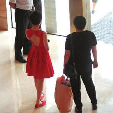 孫儷穿平底鞋惹懷孕傳言 孫儷穿平底鞋惹懷孕傳言