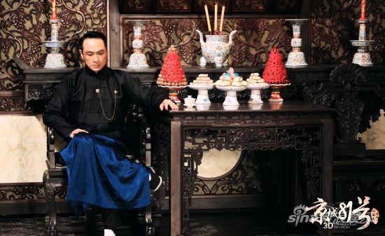 吳鎮(zhèn)宇飾演的霍家大少爺，正為二弟冥婚一事焦頭爛額