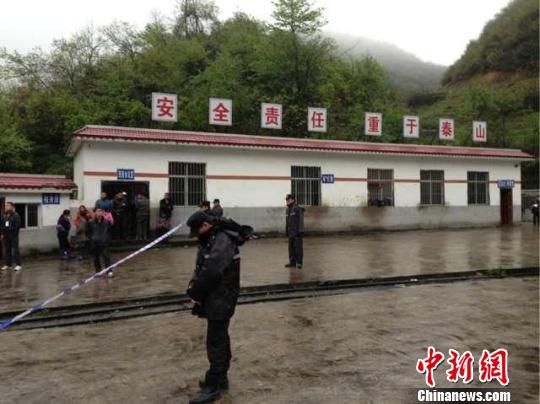 圖為事故救援現(xiàn)場。 禎東 攝