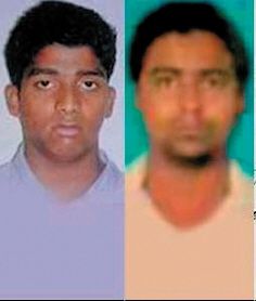 輪奸女記者一案中的兩名主要嫌疑犯。