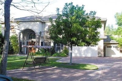 張曙光在美國的豪宅。資料圖片