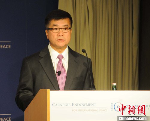 資料圖：美國駐華大使駱家輝。中新社發(fā) 德永健 攝