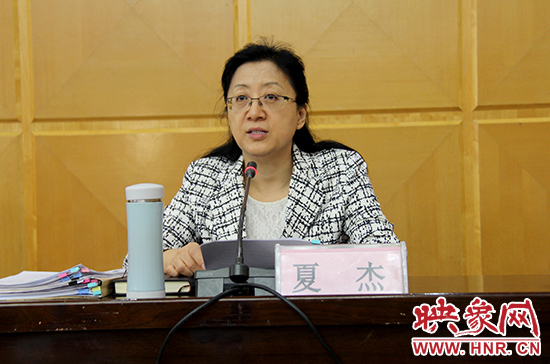 河南省委常委、組織部部長夏杰