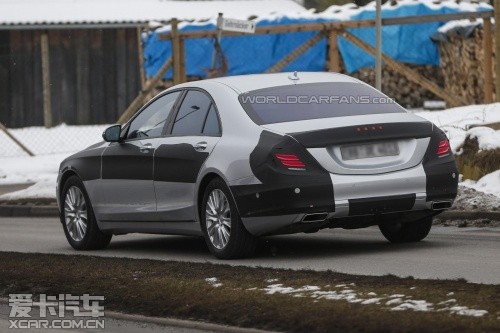全新奔馳S級(jí)諜照 全新奔馳S級(jí)諜照