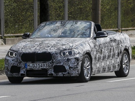 寶馬2系敞篷版測試諜照