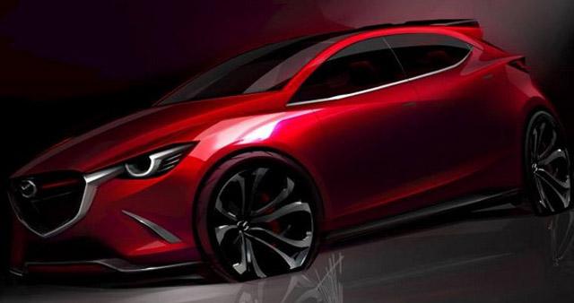 馬自達Hazumi概念車設(shè)計圖