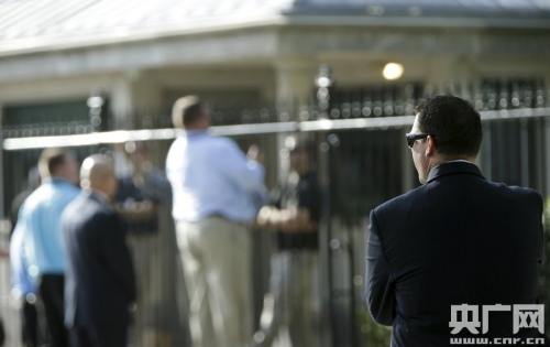 白宮護(hù)欄加裝帶刺鋼釘 白宮護(hù)欄加裝帶刺鋼釘