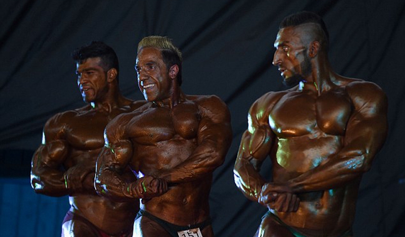 阿富汗健美先生大賽火爆開演 大秀肌肉 阿富汗健美先生大賽火爆開演 大秀肌肉