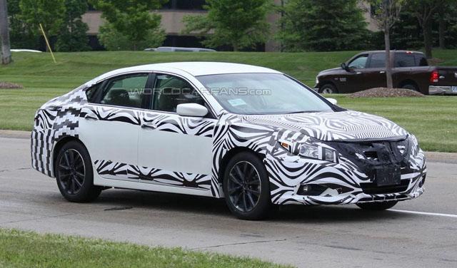 日產(chǎn)改款Altima諜照首曝 外觀將有所調(diào)整