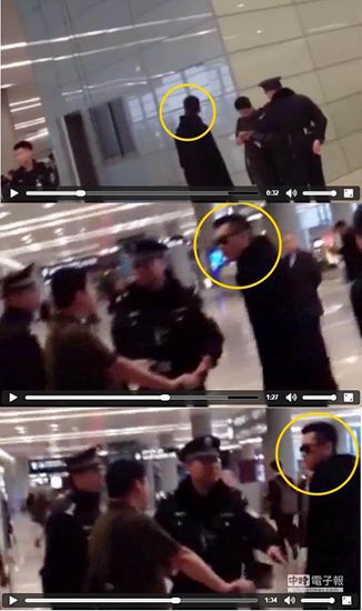 “爾康”周杰機(jī)場(chǎng)與他人吵架：你是二貨嗎？（圖）