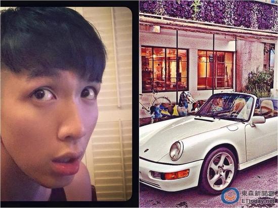 柯震東自己也擁有一輛法拉利跑車，但這次發(fā)生車禍并非他所駕駛，而出事后本人也沒做出說明。