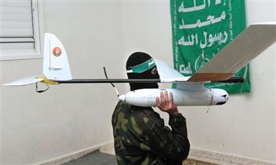 無人機(jī)：哈馬斯自制，在以領(lǐng)土上偵察時被擊落。