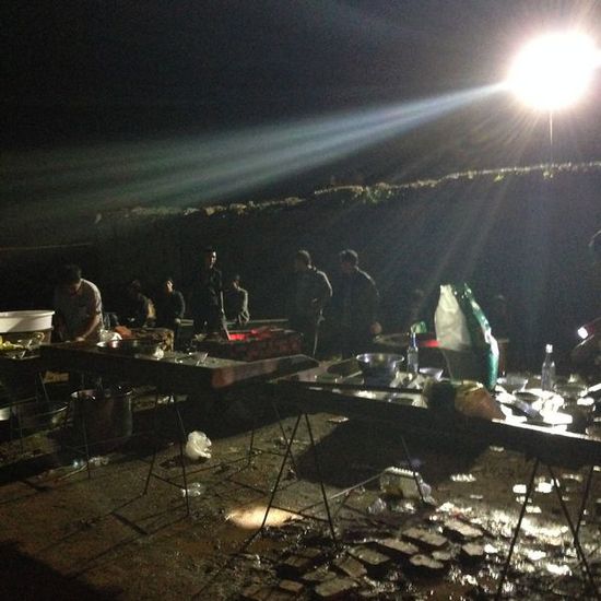 龍頭山鎮(zhèn)災民安置點。澎湃新聞 程藝輝 圖