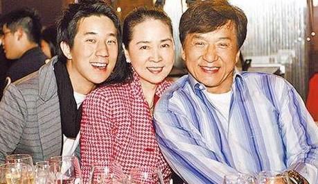 房祖名、林鳳嬌和成龍(資料圖)