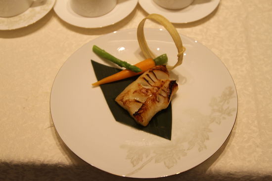 香烤銀鱈魚。 花惠生 供圖