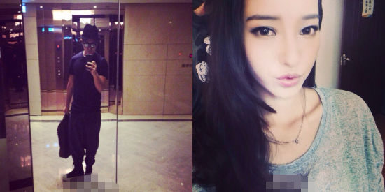 歐弟微博承認(rèn)結(jié)婚曬老婆美照。