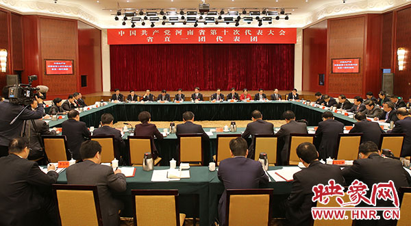 陳潤兒參加省第十次黨代會省直一團代表團審議 陳潤兒參加省第十次黨代會省直一團代表團審議