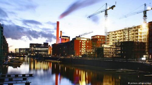 資料圖片：德國法蘭克福。（德國之聲電臺網(wǎng)站）