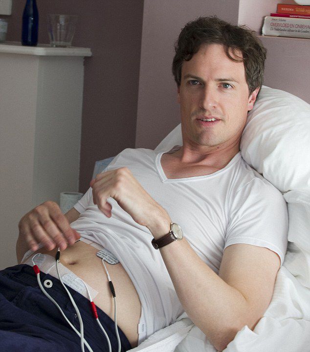 荷蘭男子體驗女性分娩痛 荷蘭男子體驗女性分娩痛