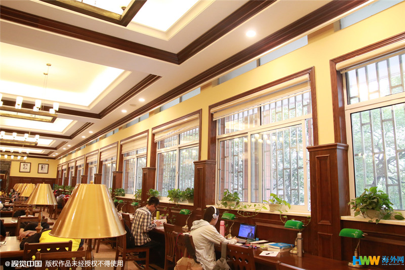 重慶大學(xué)改造翻新的“民國風(fēng)圖書館”走紅網(wǎng)絡(luò)，引得無數(shù)網(wǎng)友點(diǎn)贊