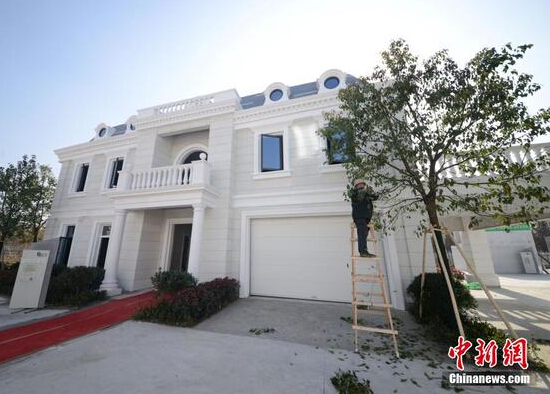 看！這些別墅都是3D打印出來的 僅耗時1天