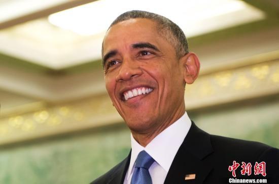 資料圖：美國總統(tǒng)奧巴馬。中新社發(fā) 廖攀 攝