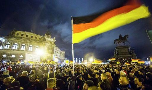 示威現(xiàn)場。