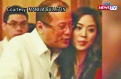 2012年,阿基諾三世與比自己小23歲的韓裔女主播格雷斯·李在一起。