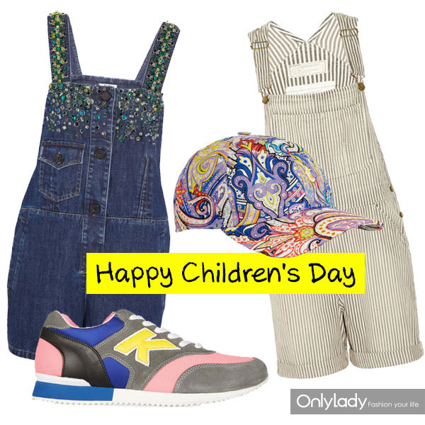 卡通印花最減齡 傘裙時(shí)髦過(guò)六一