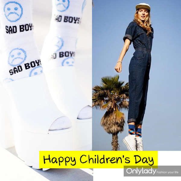 卡通印花最減齡 傘裙時(shí)髦過(guò)六一