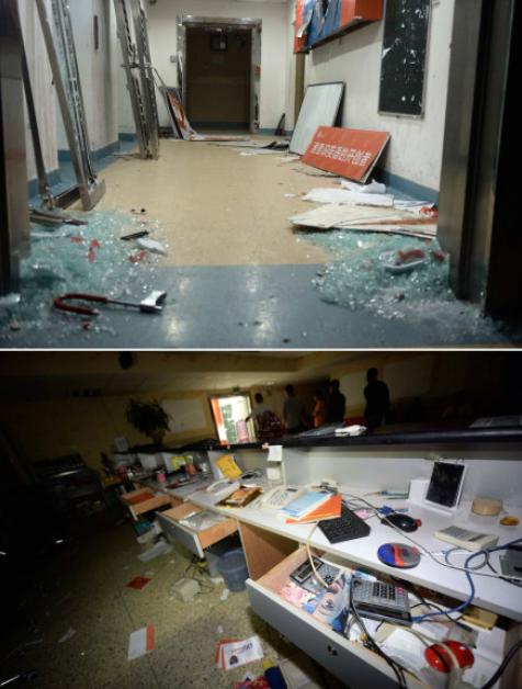 百余人持棍砸毀培訓(xùn)學(xué)校 搬走電腦座椅 百余人持棍砸毀培訓(xùn)學(xué)校 搬走電腦座椅